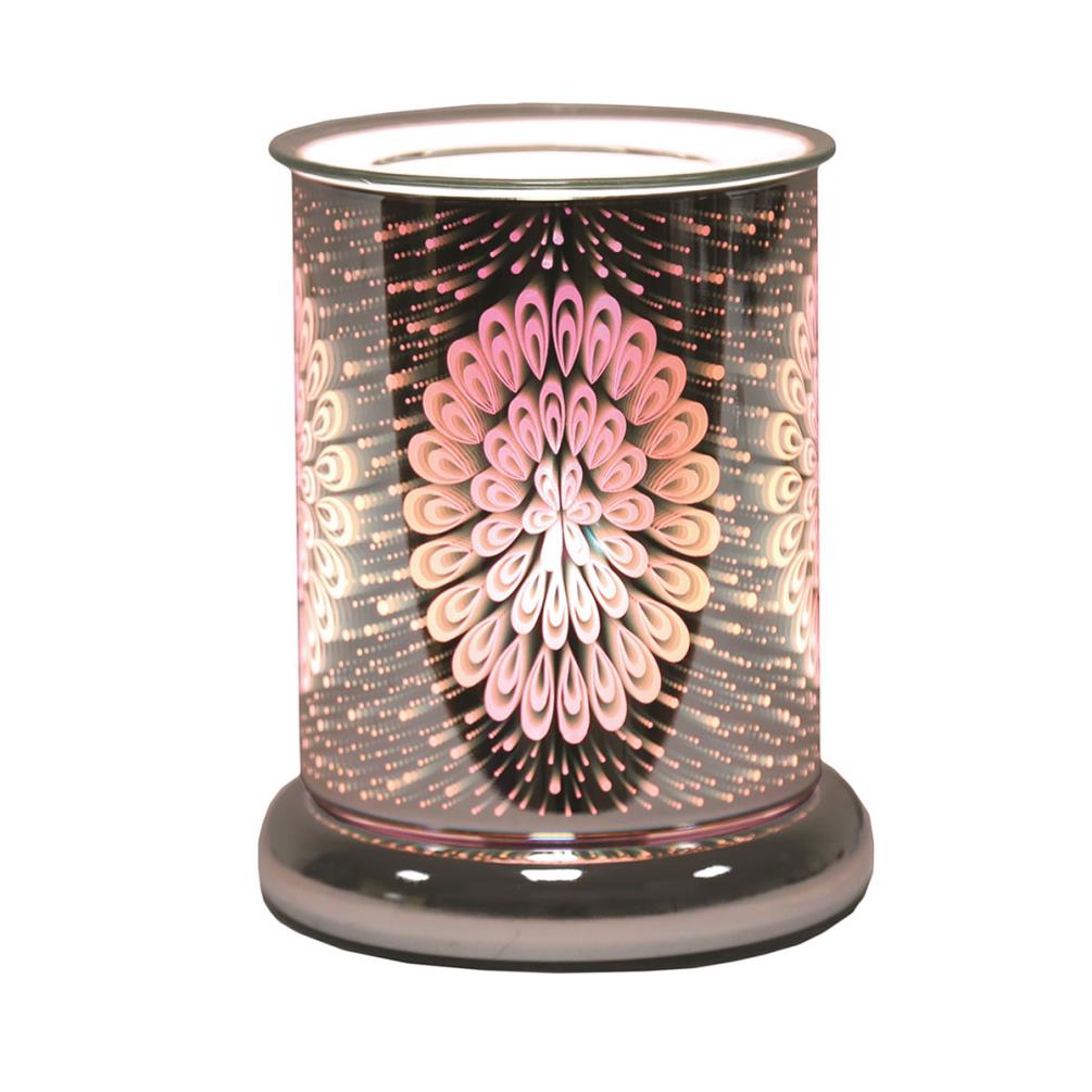 Aroma Peacock Cylinder 3D Electric Wax Melt Warmer £22.49